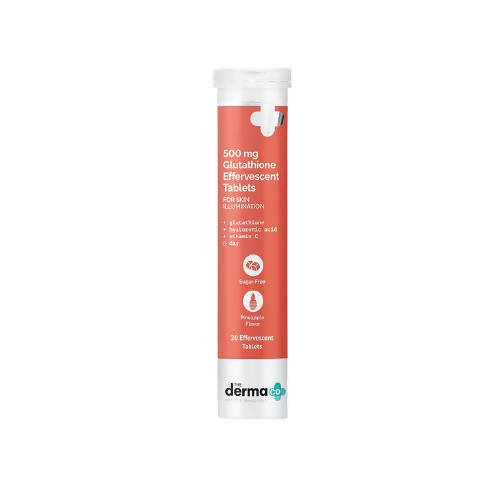 The Derma Co 500 mg Glutathione Effervescent Tablets For Skin Illumination