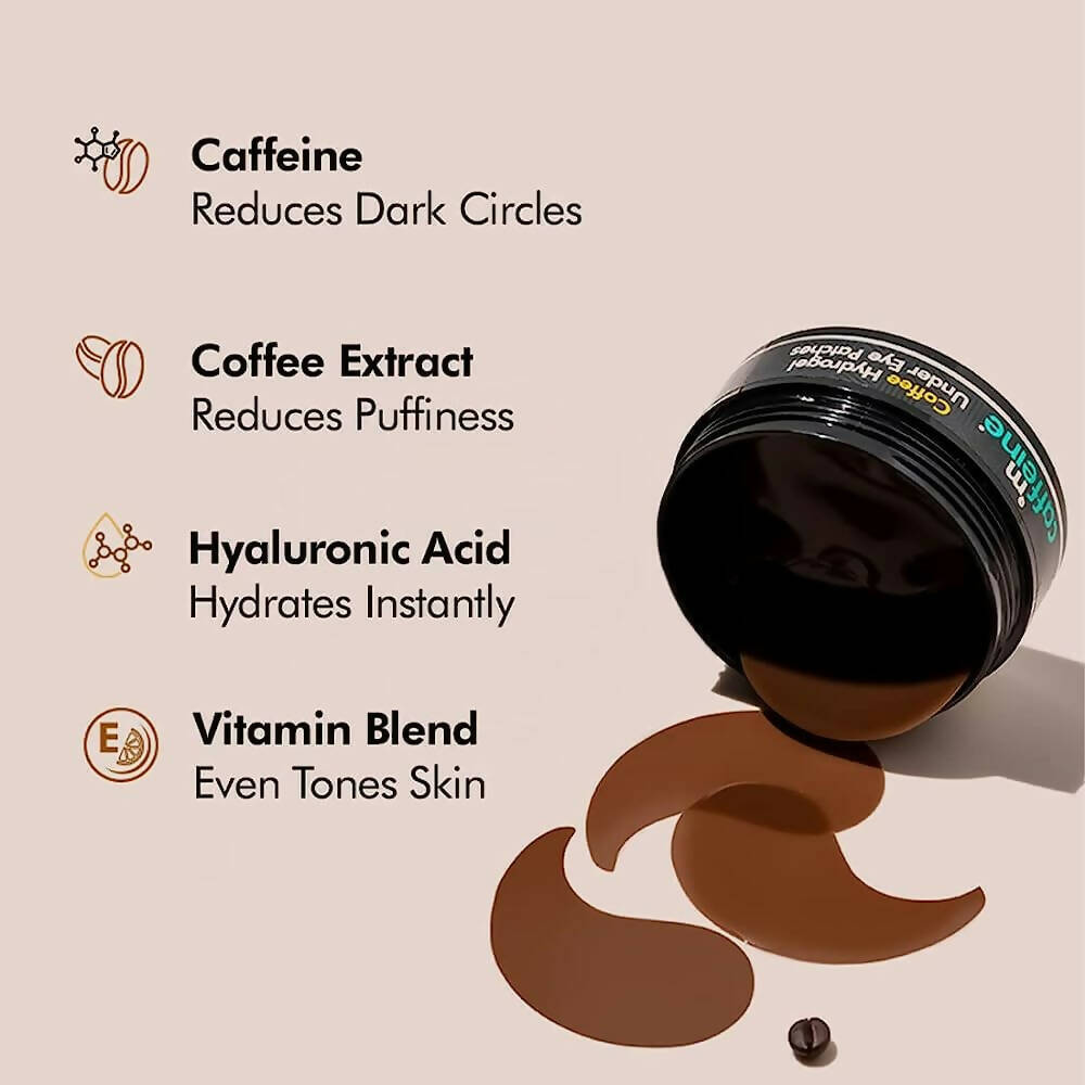 mCaffeine Coffee Hydrogel Under Eye Patches for Dark Circles - Distacart