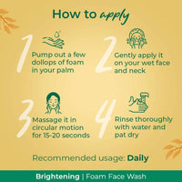 Thumbnail for Palmolive Brightening Foam Face Wash - Distacart