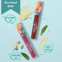 Thumbnail for LoveChild By Masaba Gupta Mamma Mia Lush-Matte Lip Creme - Jamun Cooler - Distacart