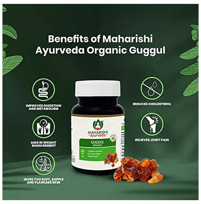 Maharishi Ayurveda Organic Guggul Tablets - Distacart