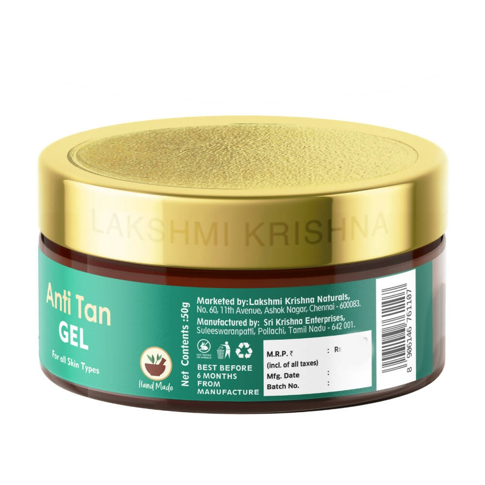 Lakshmi Krishna Naturals Anti Tan Gel - Distacart