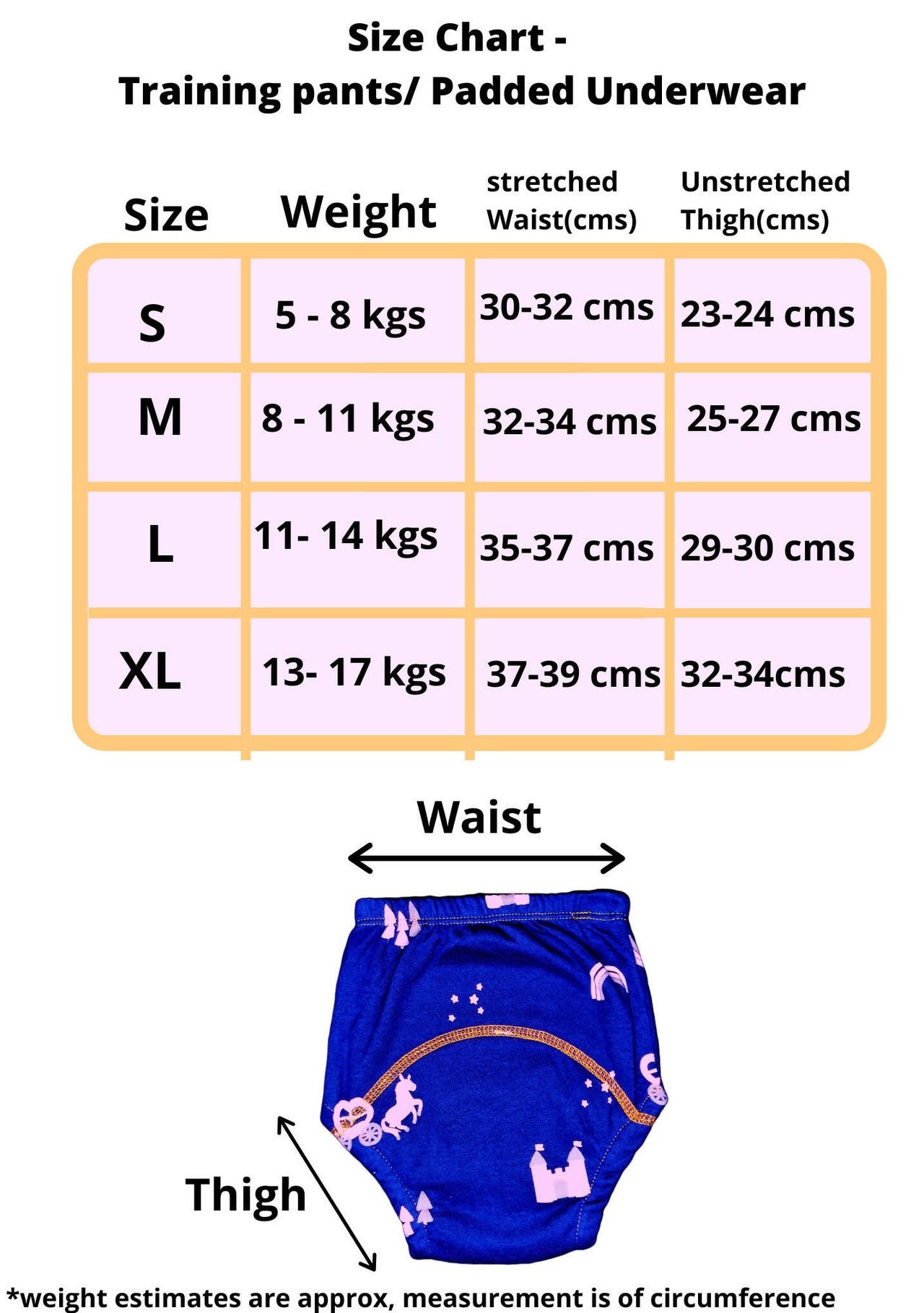 Buy Kindermum Cotton Padded Pull Up Training Pants/ Padded Underwear-Autumn  Rains For Kids- Set of 3 pcs Online at Best Price | Distacart