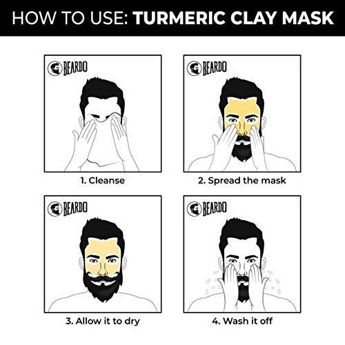 Beardo Turmeric Clay Mask - Distacart