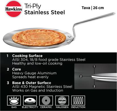 Buy Hawkins Futura Nonstick tawa 26 cm- /shop