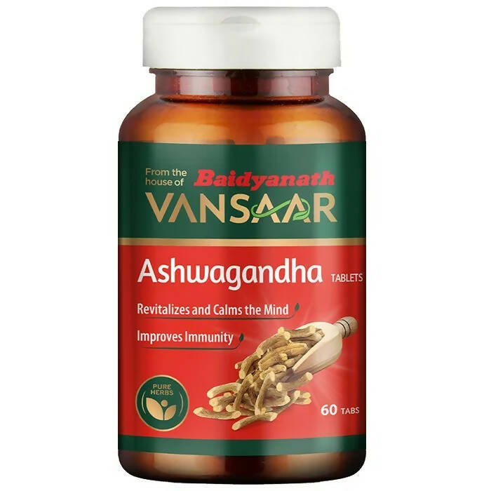 Baidyanath Vansaar Ashwagandha Tablets - Distacart