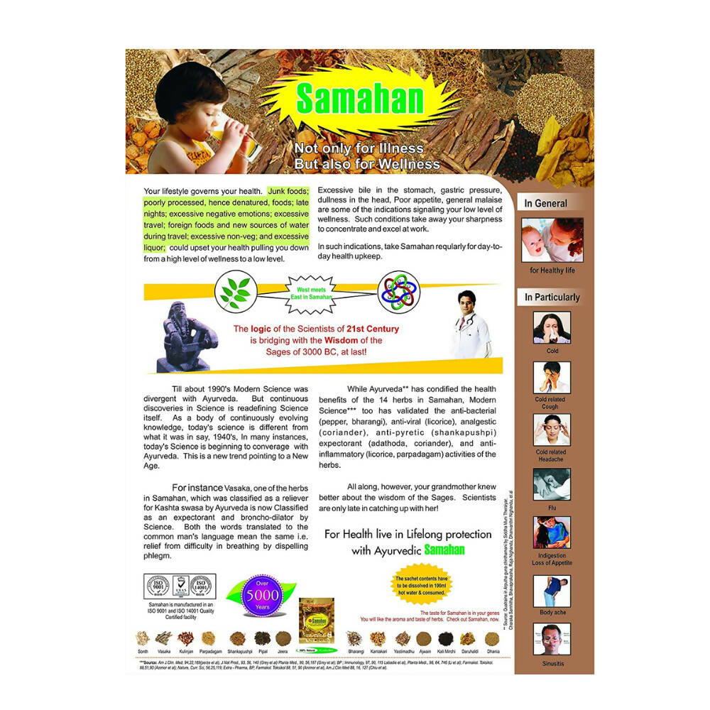 Description Link Natural Samahan Instant Ayurvedic Care Sachets ...