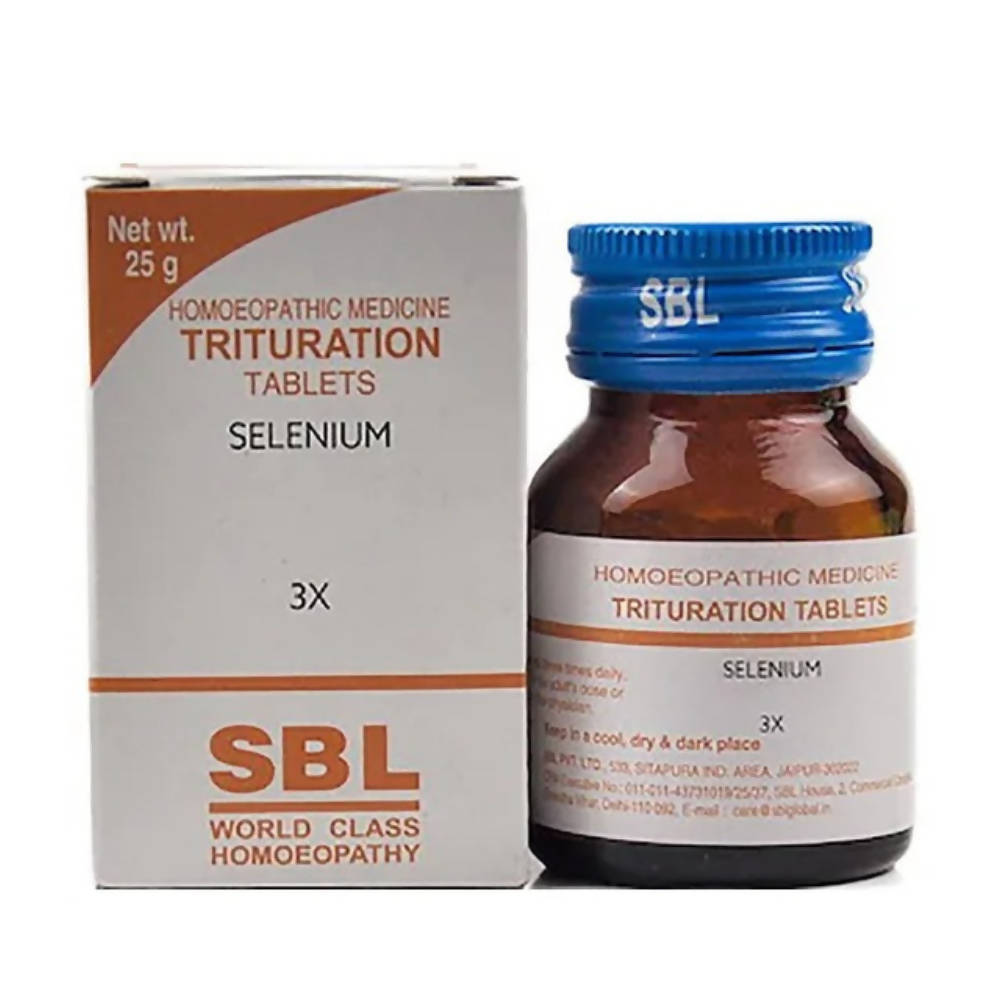 SBL Homeopathy Selenium Trituration Tablets - Distacart