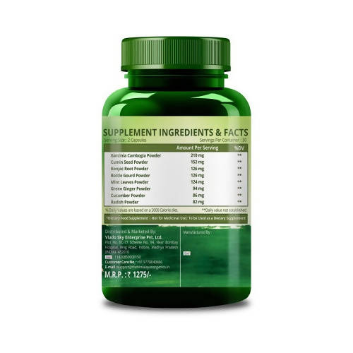 Himalayan Plant Based Slim Plus +, Weight Management: 60 Capsules