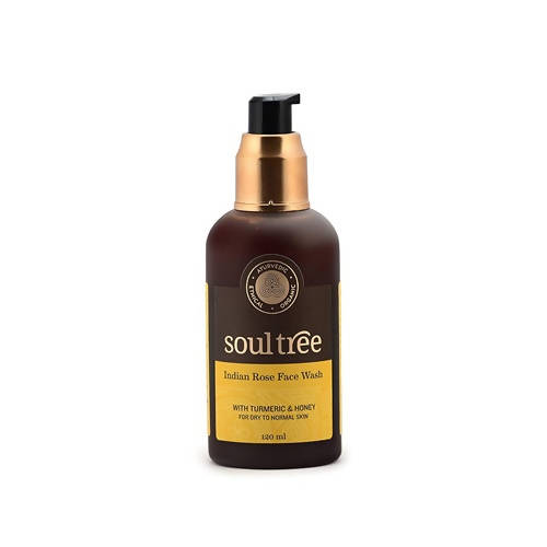 Soultree Cleansing Lotion, Indian Rose Face Wash