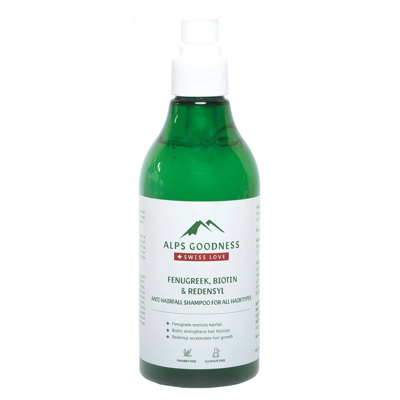 Alps Goodness Fenugreek Biotin & Redensyl Anti Hairfall Shampoo - Distacart