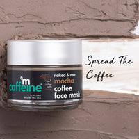 Thumbnail for mCaffeine Naked & Raw Mocha Coffee Face Mask For Skin Repair - Distacart