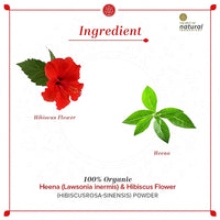 Thumbnail for Khadi Natural Organic Henna & Hibiscus Flower Powder