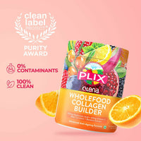 Thumbnail for PLIX The Plant Fix Wholefood Collagen Builder Powder for Skin - Orange - Distacart