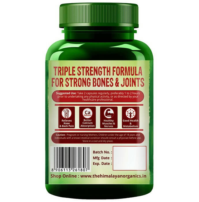 Himalayan Organics Plant Based Bone Strength Capsules - Distacart