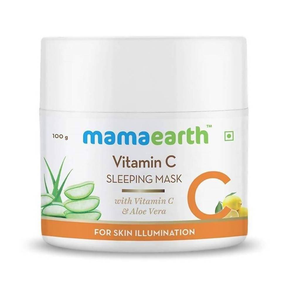 Mamaearth Vitamin C Face Wash & Sleeping Mask For Skin Illumination