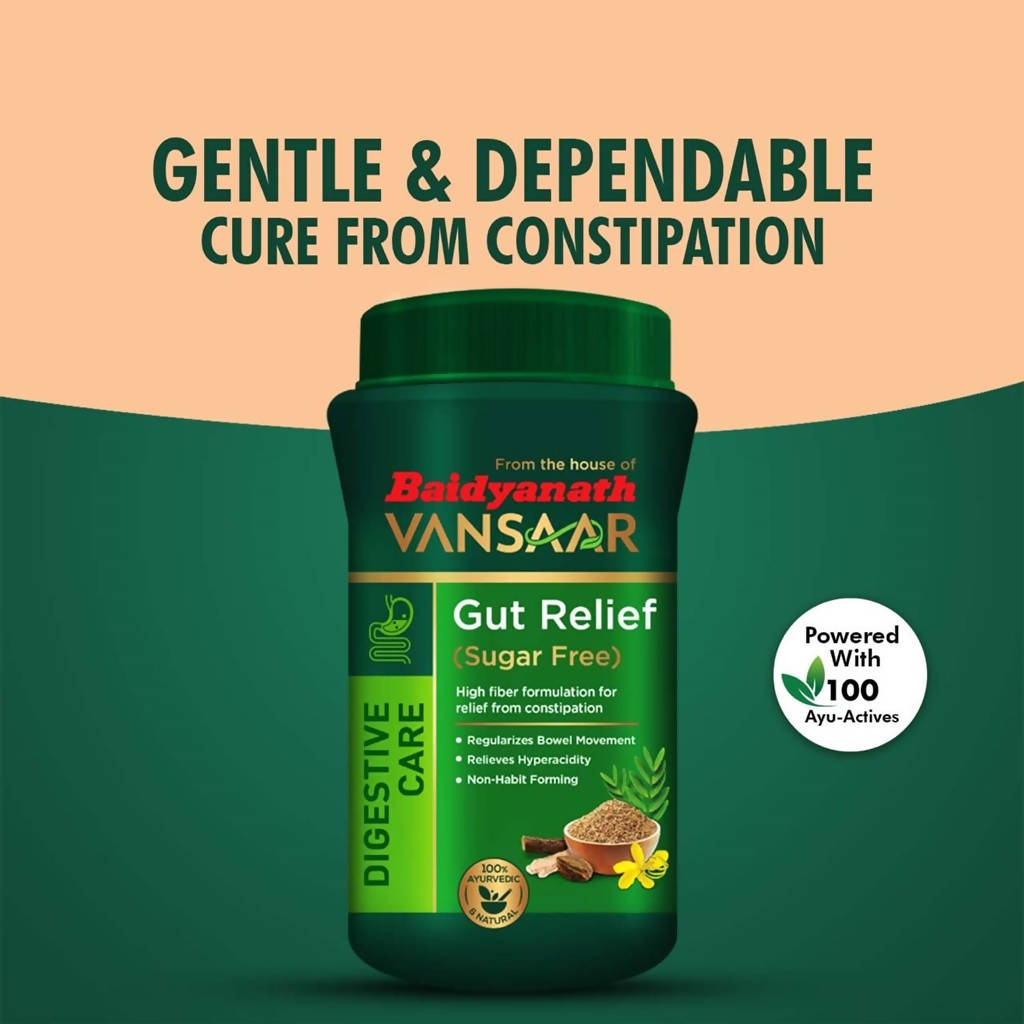 Baidyanath Vansaar Gut Relief Powder Sugar Free