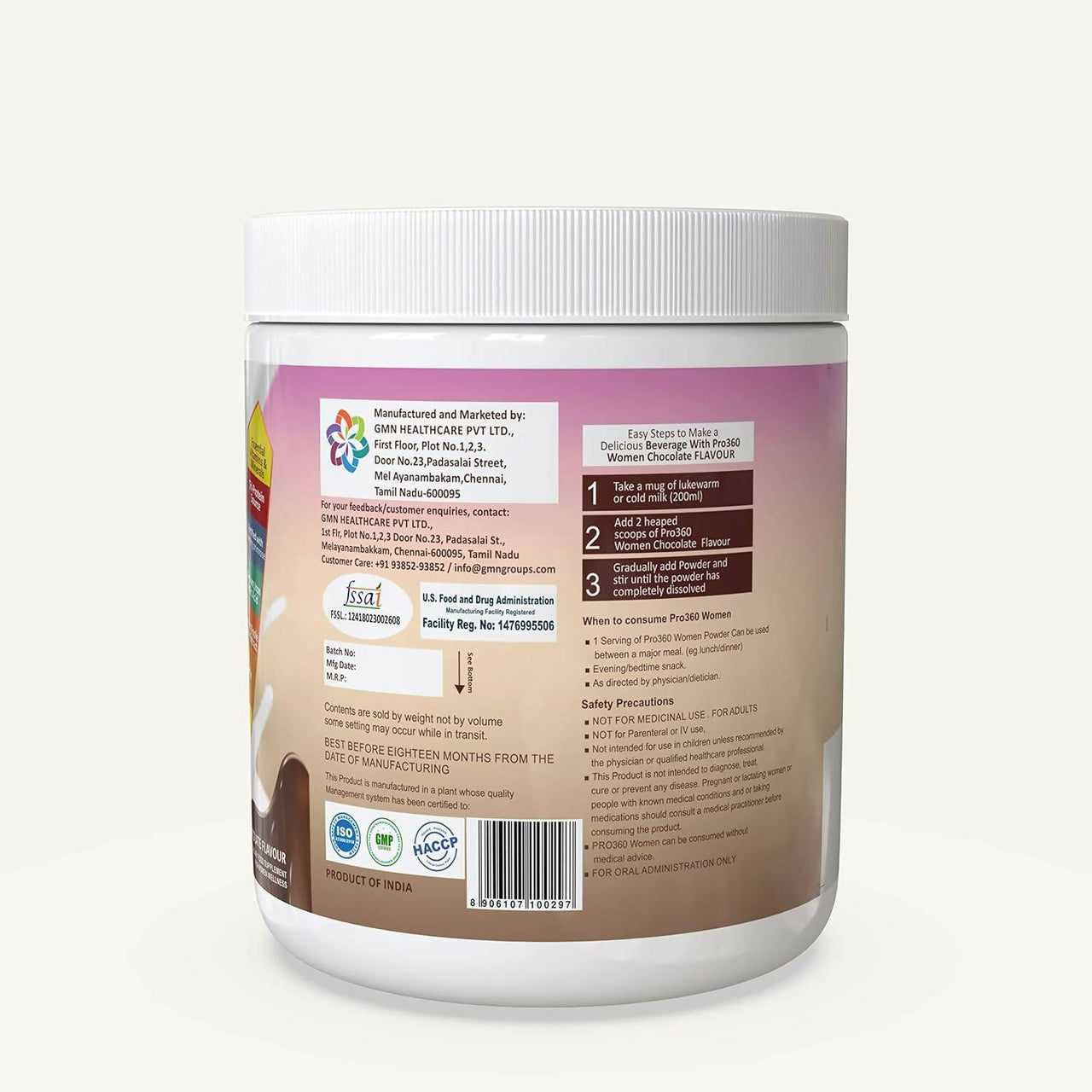 Pro360 Women Protein Powder - Distacart