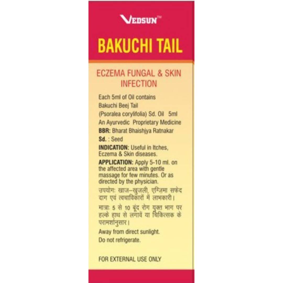 Vedsun Naturals Bakuchi Oil - Distacart