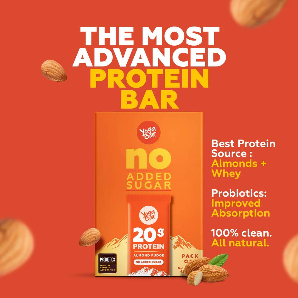 Yogabar No Added Sugar 20g Protein Bars