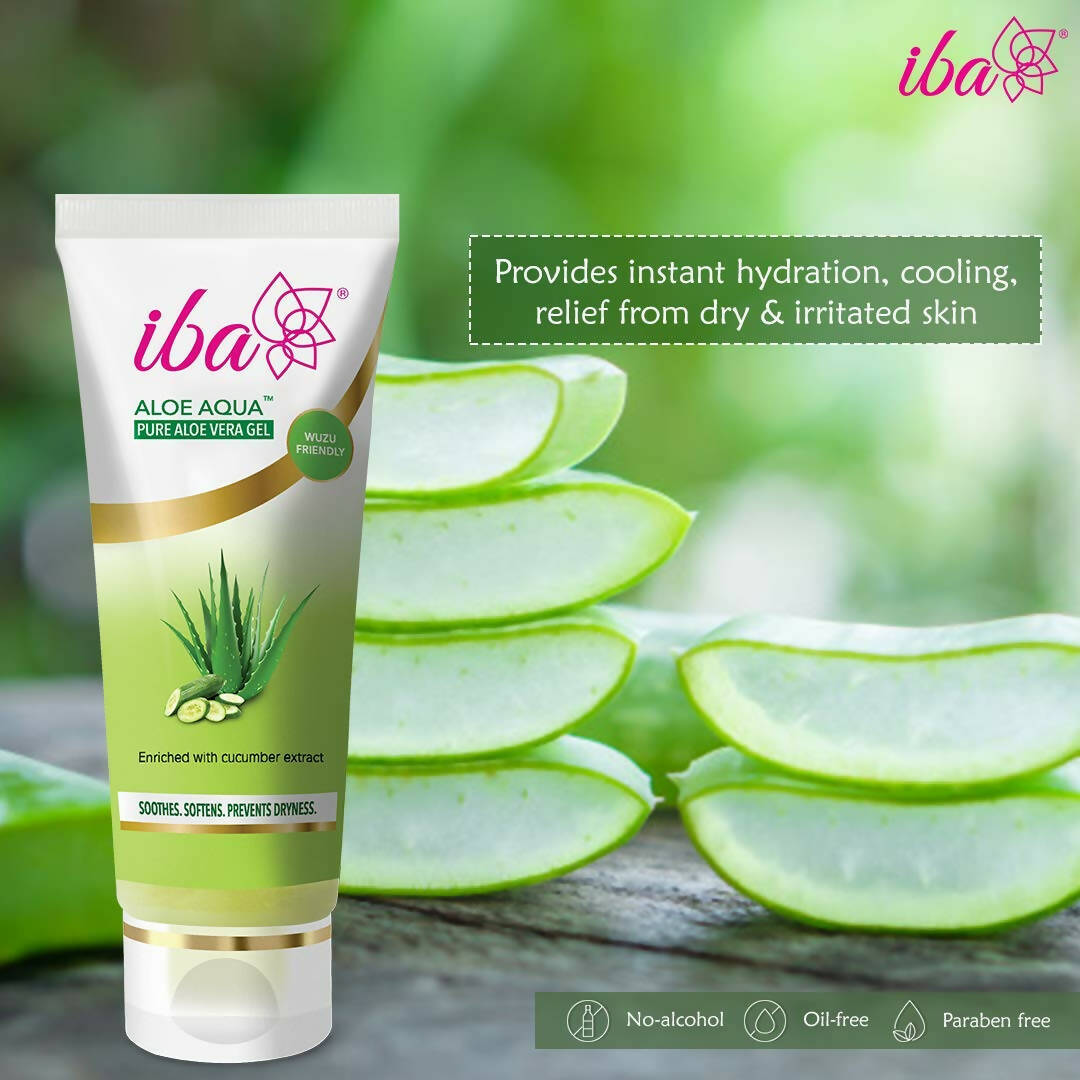 Iba Aloe Aqua Pure Aloe Vera Gel - Distacart