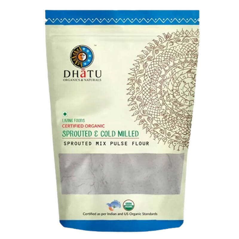 Dhatu Organics & Naturals Sprouted Mixed Pulse Flour - Distacart