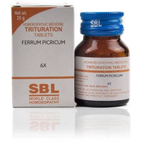 Thumbnail for SBL Homeopathy Ferrum Picricum Trituration Tablet