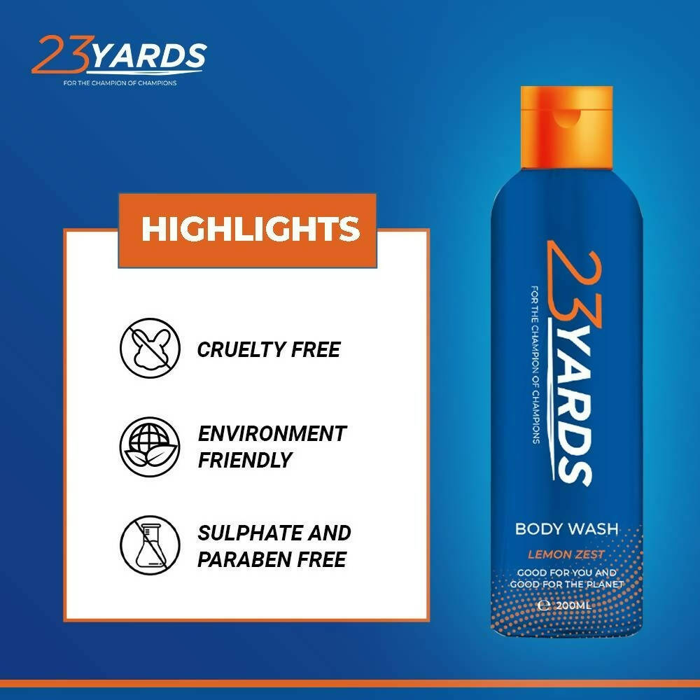 23 Yards Men Body Wash - Distacart