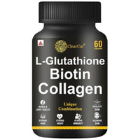 Thumbnail for ClearCut L-Glutathione Biotin Collagen Capsules - Distacart