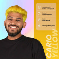 Thumbnail for Anveya Semi Permanent Hair Color - Cairo Yellow - Distacart