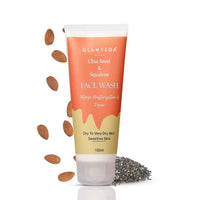 Thumbnail for Glamveda Chia Seeds & Squalene Nourishing Face Wash - Distacart