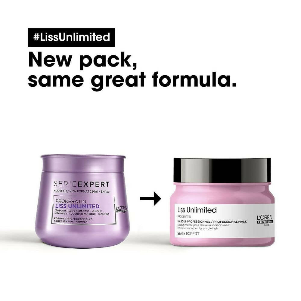 L'Oréal Paris Scalp Advanced Anti-Dandruff Dermo-Clarifier Shampoo & Liss Unlimited Hair Mask - Distacart
