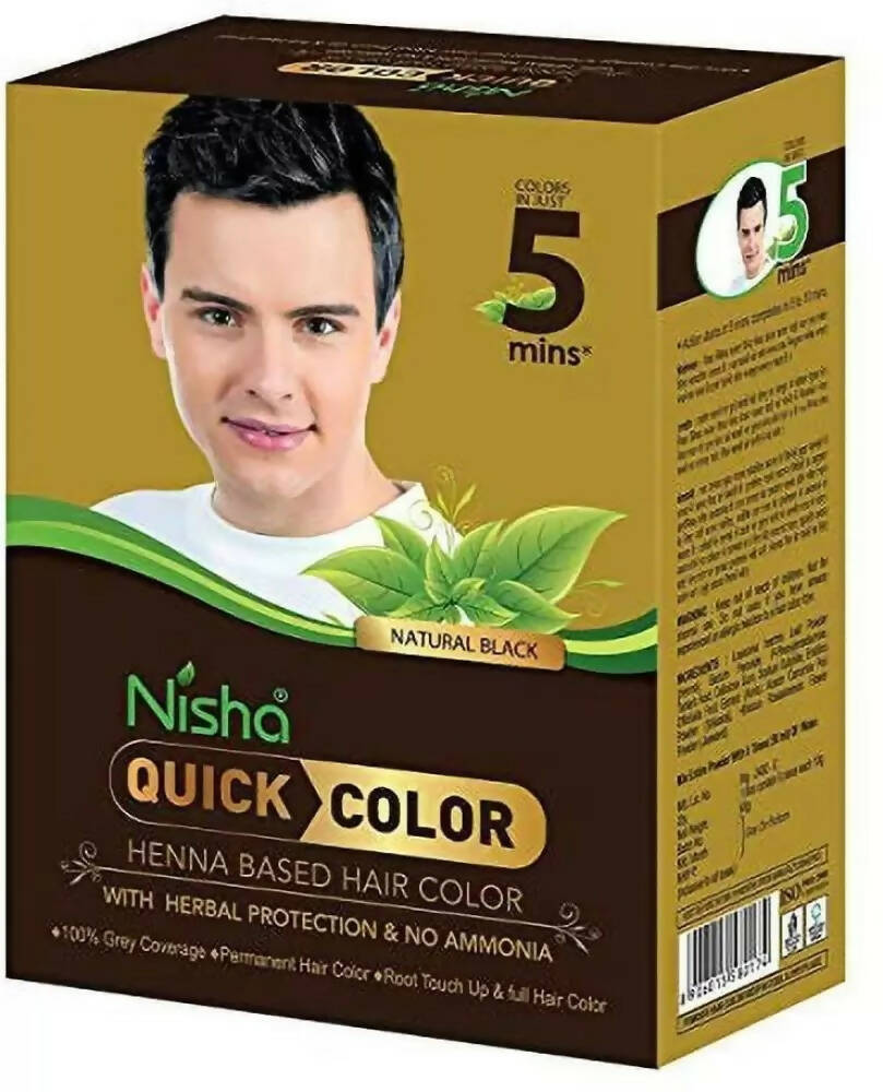 6x Nisha Natural Henna Based Hair Color (Natural Brown) 15GM – KOTTAKKAL  AYURVEDA NZ