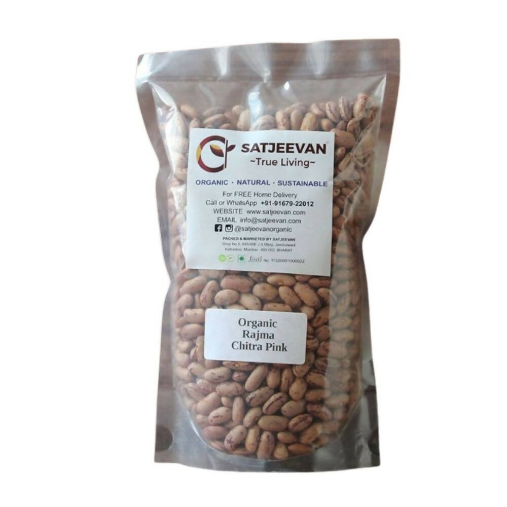 Satjeevan Organic Rajma Chitra Pink - Distacart