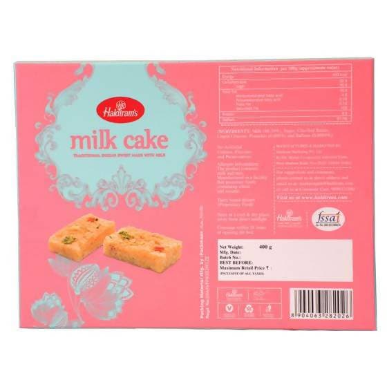 HALDIRAM MILK CAKE 12OZ - Narmada Groceries