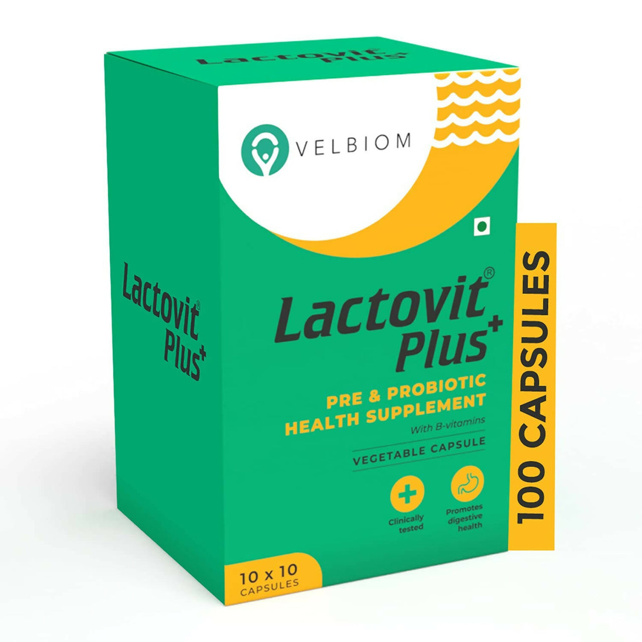 Velbiom Lactovit Plus Probiotics For Men - Distacart