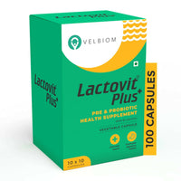 Thumbnail for Velbiom Lactovit Plus Probiotics For Men - Distacart