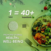 Thumbnail for Superfood Multivitamin Lemon Flavor: 20 Tablets