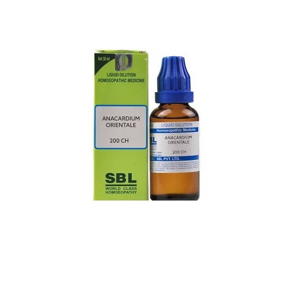 SBL Homeopathy Anacardium Orientale Dilution - Distacart