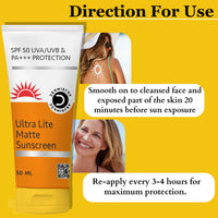 Thumbnail for Dermistry Ultra Lite Matte Sunscreen & Hydra Nourishing Sunscreen - Distacart