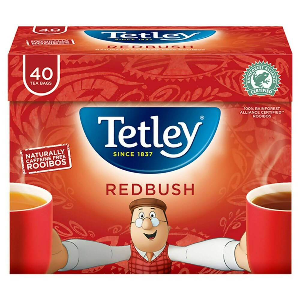 Tetley Redbush Pure Great Test Tea Bags - Distacart