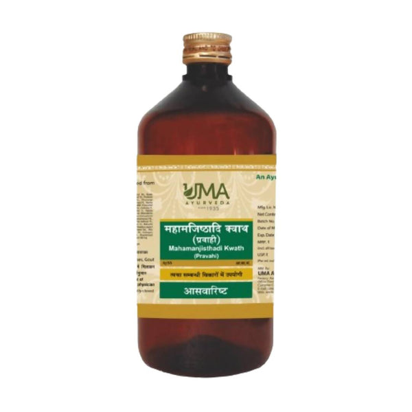 Uma Ayurveda Mahamanjishthadi Kwath Syrup - Distacart