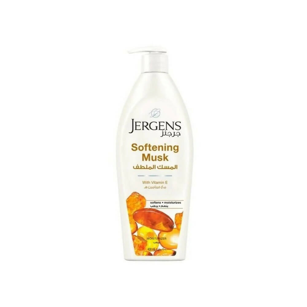 Jergens Softening Musk With Vitamin E Moisturizer Body Lotion - Distacart