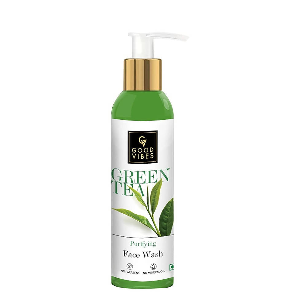 Good Vibes Green Tea Purifying Face Wash