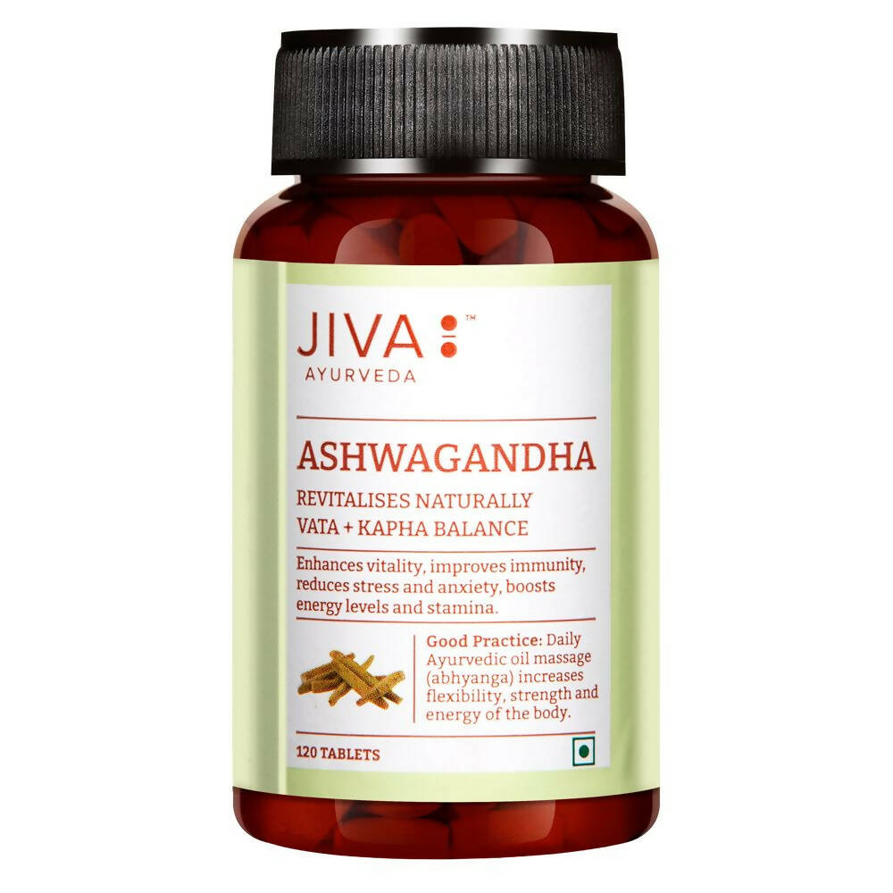 Jiva Ayurveda Ashwagandha Tablets - Distacart