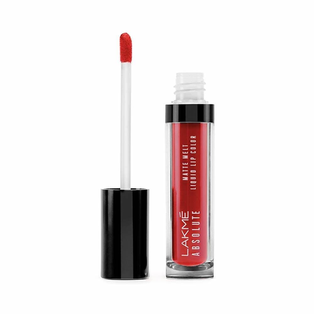 Lakme Absolute Matte Melt Liquid Lip Color-Red Smoke