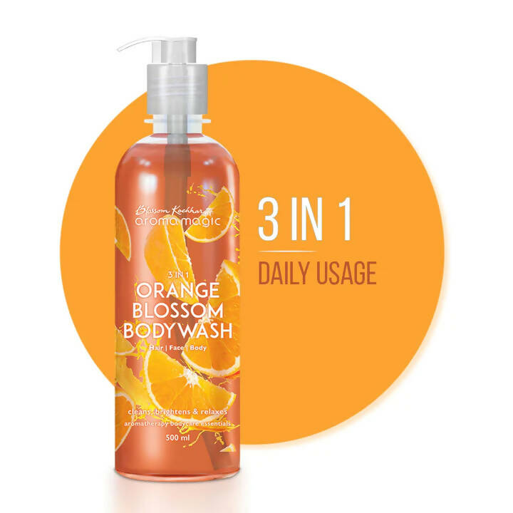 Blossom Kochhar Aroma Magic 3In1 Orange Blossom Bodywash - Distacart