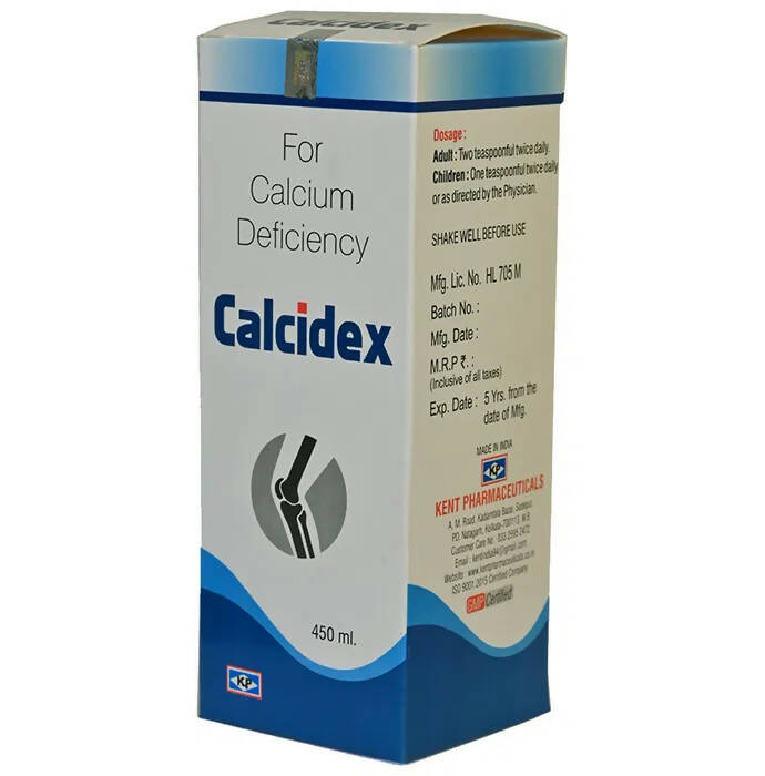 Kent Pharma Calcidex Syrup - Distacart