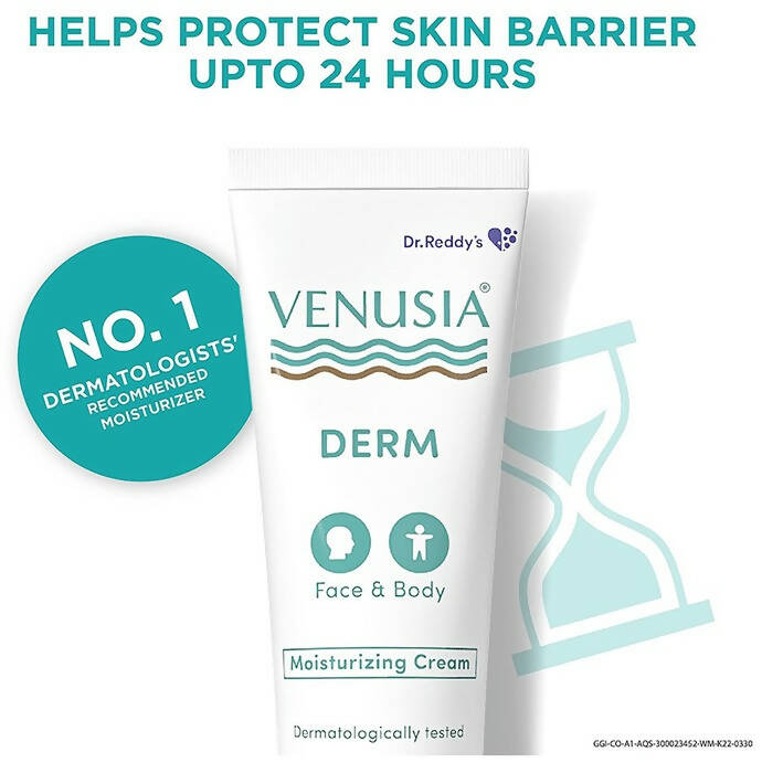 Dr. Reddy's Venusia Derm Moisturizing Cream For Face & Body - Distacart