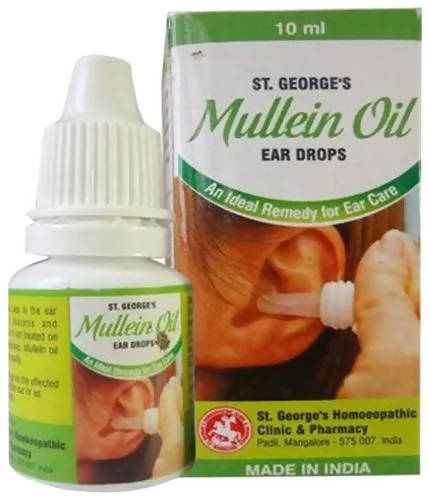 St. George's Homeopathy Mullein Oil Ear Drops 